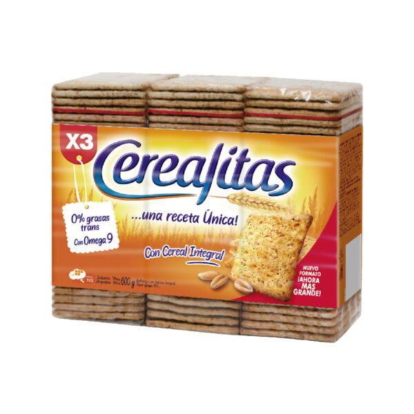 Cerealitas – tripack clásicas 600gr
