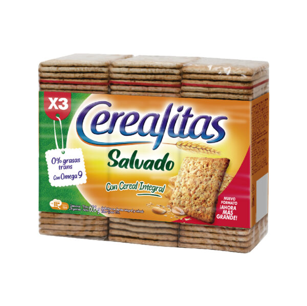 Cerealitas – tripack salvado 606gr