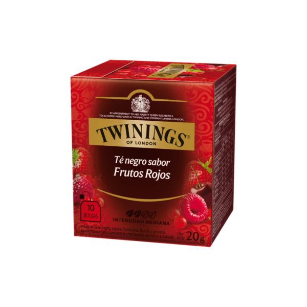 Te twinings sabor frutos rojos 20gr