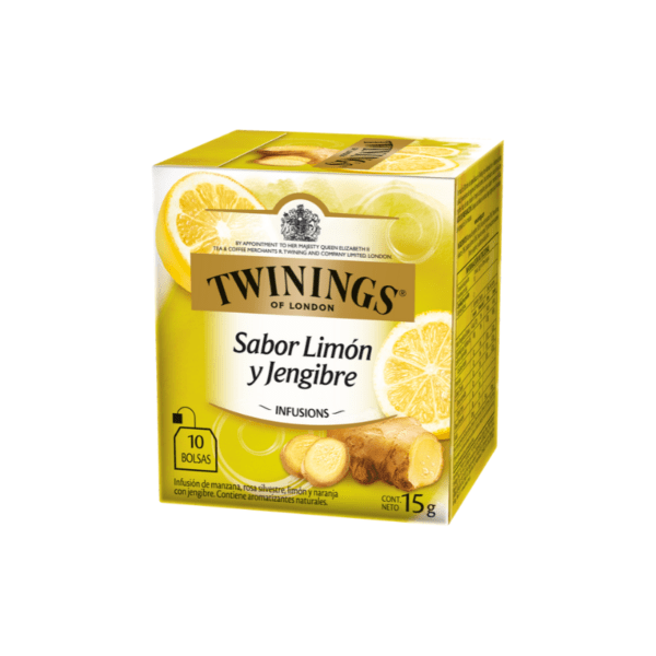 Twinings – Té limon y jengibre 15gr