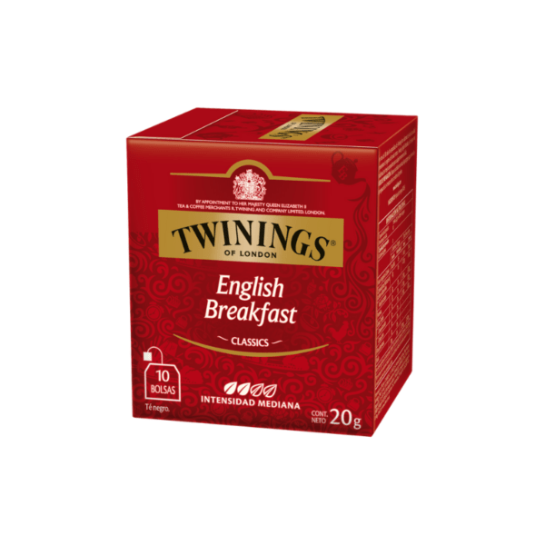 Twinings – Té english breakfast 20gr