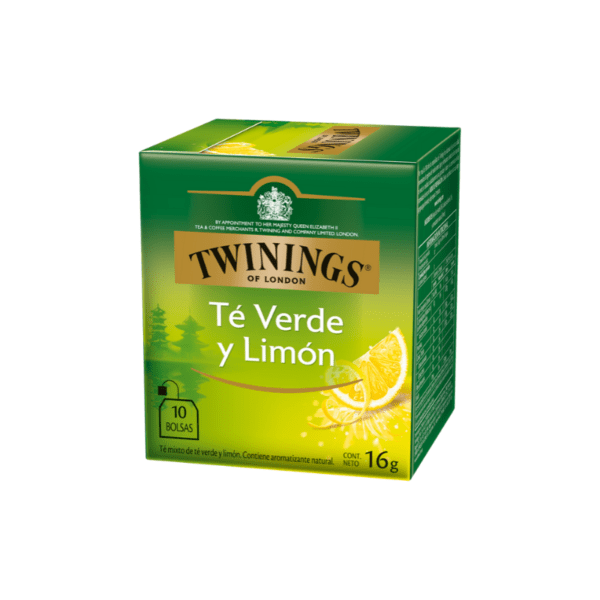 Twinings – Té verde y limón 16gr