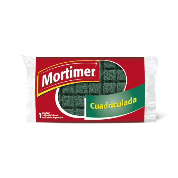 Mortimer – fibra esponja cuadriculada