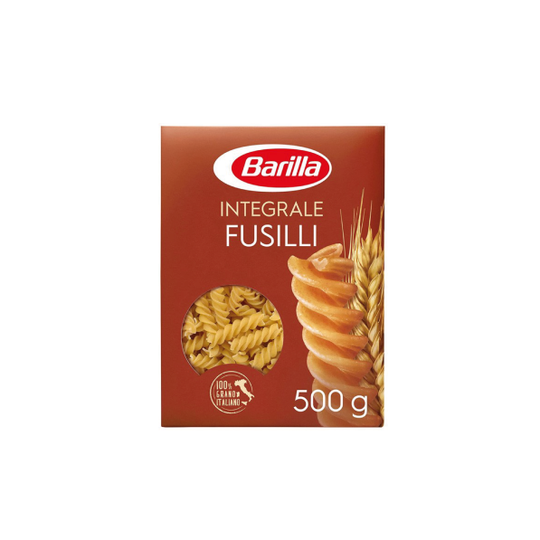 Pasta Barilla Fusilli Integral 500gr