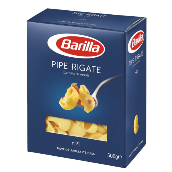Pasta Barilla Pipe Rigate 500 grs