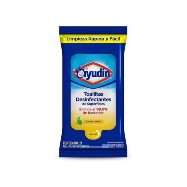 Ayudin – Toallitas desinfectantes limón