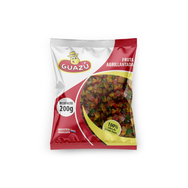 Guazu – Fruta abrillantada 200g