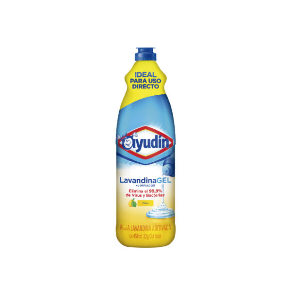 Ayudin – Lavandina en gel cítrica 450 ml