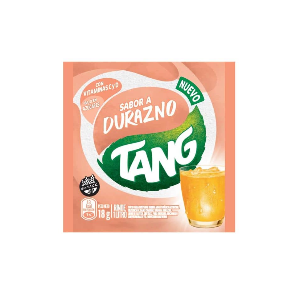 Tang Durazno Vitamina C 18g