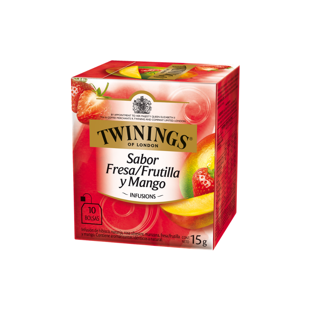 Twinings – Té fresa, frutilla y mango