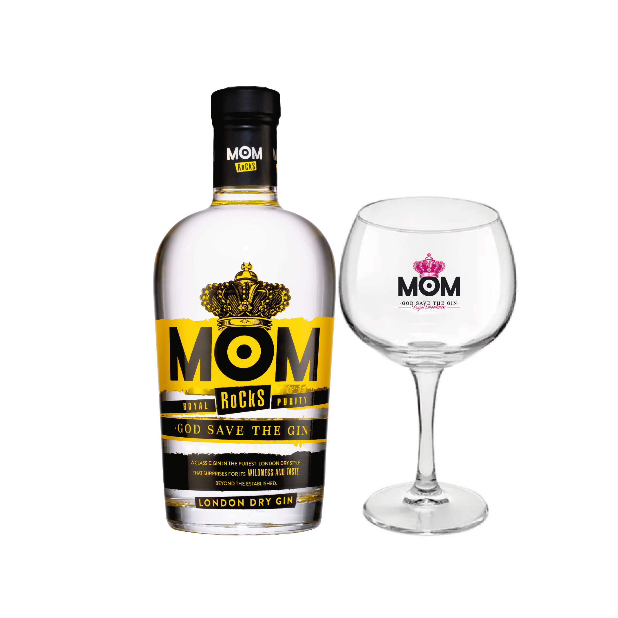 Gin MOM Rocks + copa de regalo