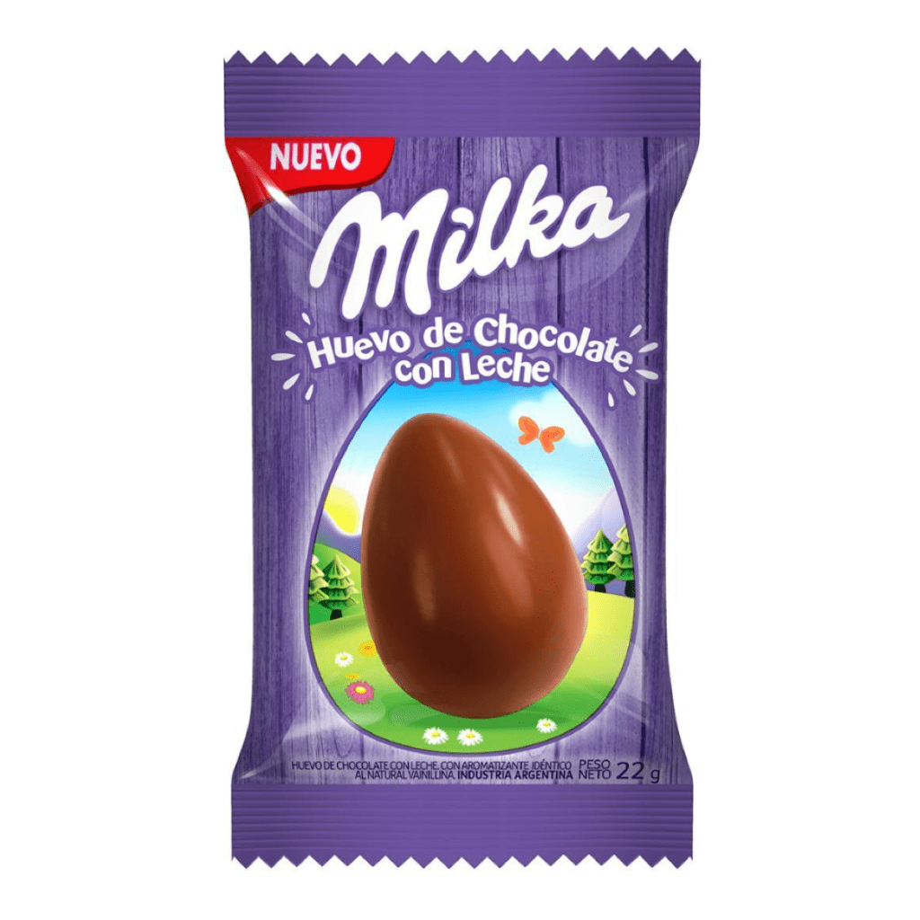 Mini Huevo de Pascua Milka Chocolate 22g